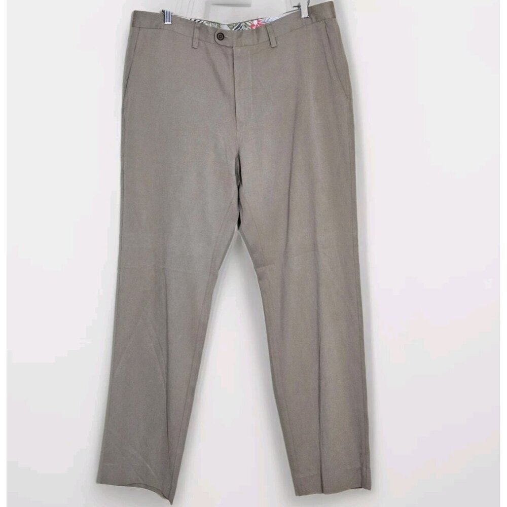 Tommy Bahama Pants Mens 38x32 Lot of 2 Beige Brown Cotton Pockets Stretch Preppy - Picture 2 of 16